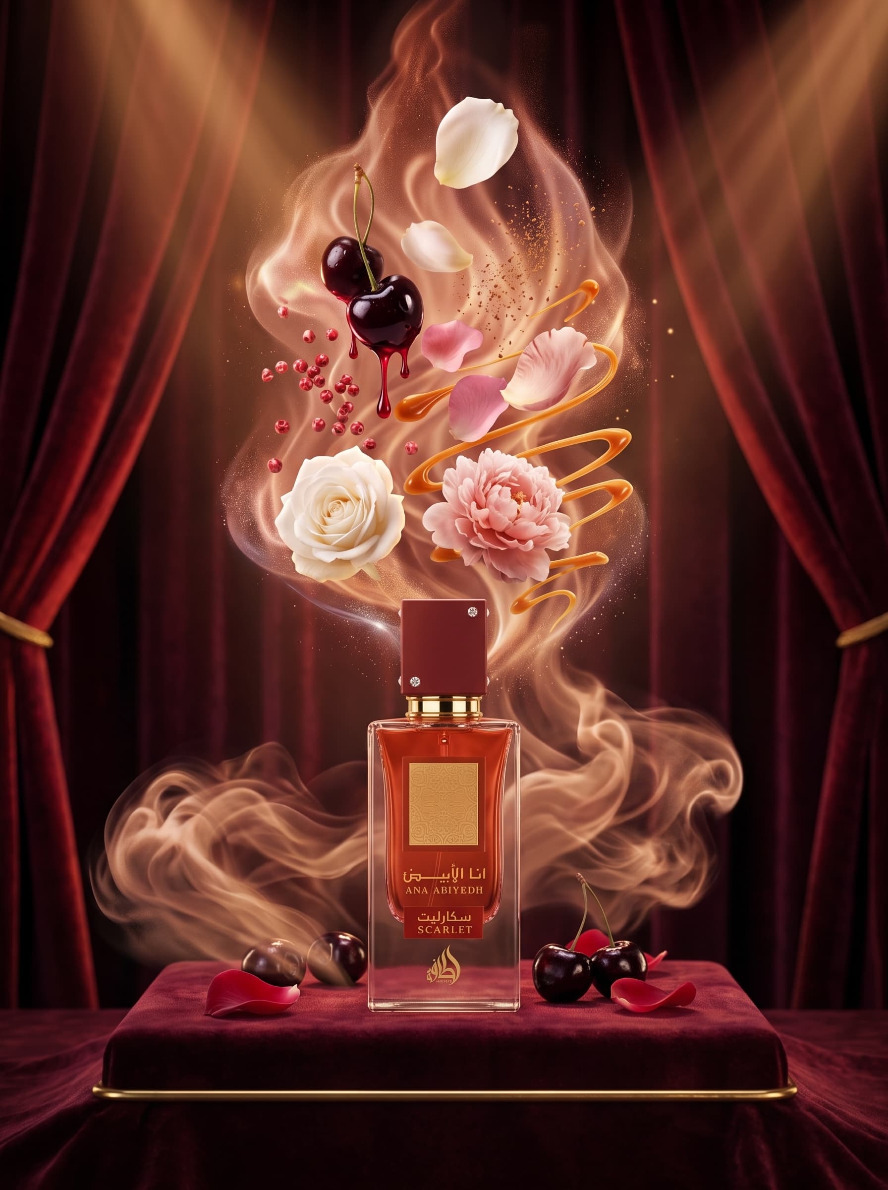 Lattafa Ana Abiyedh Scarlet